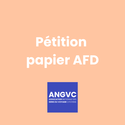 Pétition papier AFD