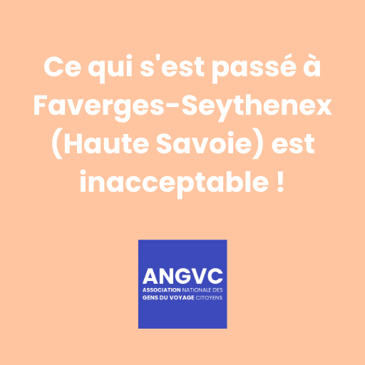 Ce qui s’est passé à Faverges-Seythenex (Haute Savoie) est inacceptable !